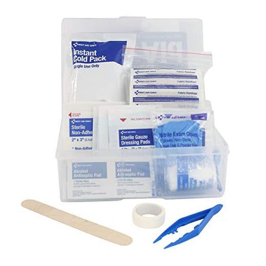 First Aid Only 59695 Clean & Protect Everyday Emergency First Aid Kit for Home, Work and Travel, 175 Pieces