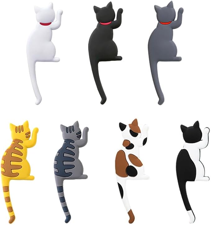 WOVTE マグネットフック 猫しっぽ 