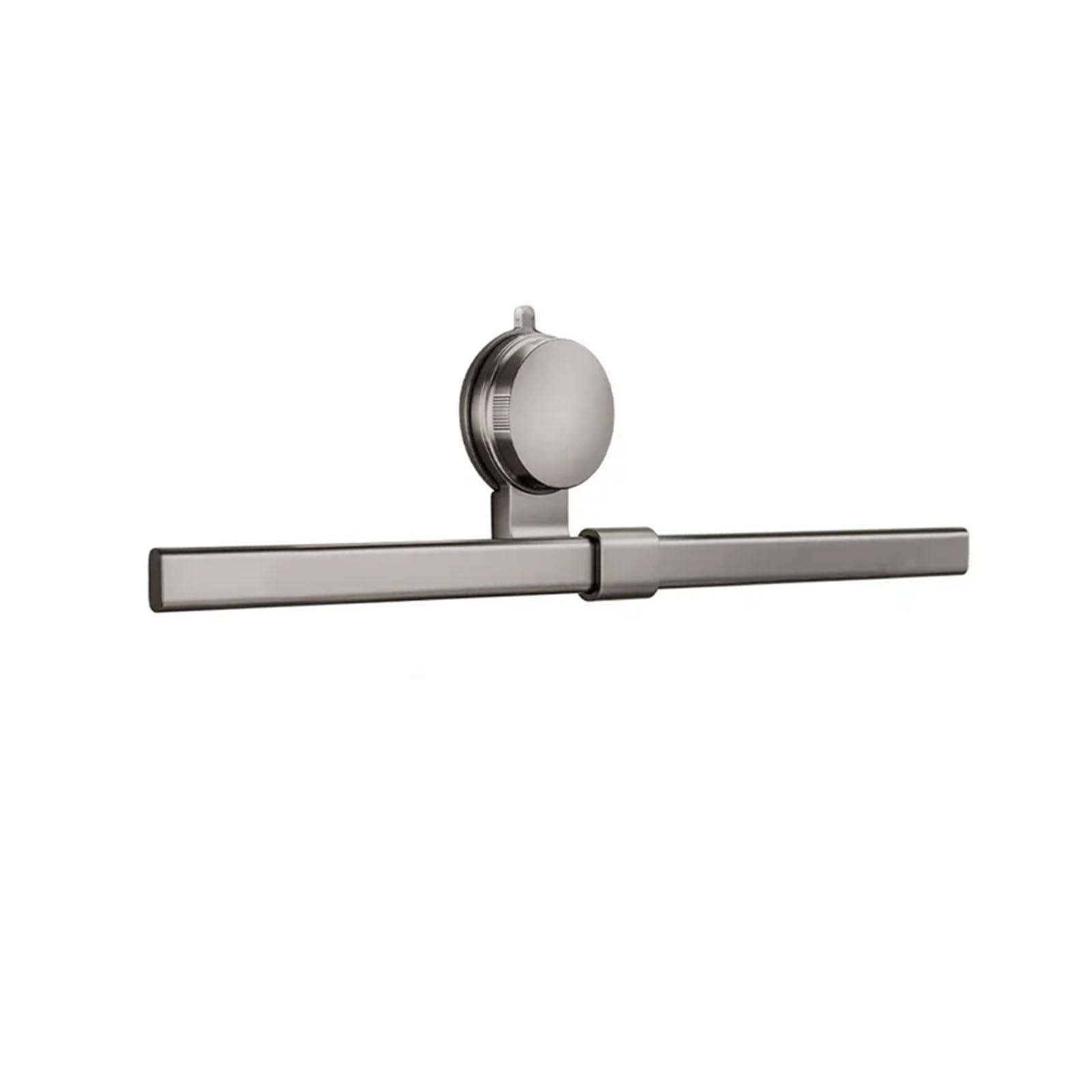 YCENJEPSAZ Aluminum Bathroom Towel Rack Suction Cup Installation Punch Free Towel Hanger Multi-function Removable Wall Mounted Balance Rod(40cm)