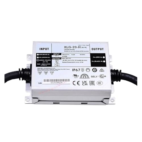 Alimentation à découpage courant constant 21 W XLG-20 transformateur LED