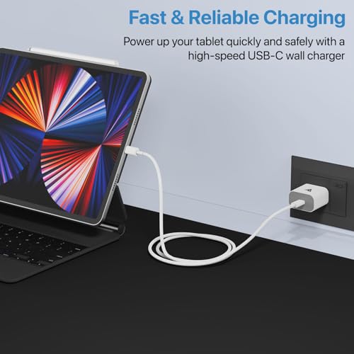 Image of DR VAKU 20W Charger Type C Adapter for iPhone 17 /17 Air /17 Pro /17 Pro Max iPhone 16 /16 Plus /16 Pro /16 Pro Max, 15 /14 /13 /12 & Other Type C Devices PD Type-C Plug Fast Charging-White