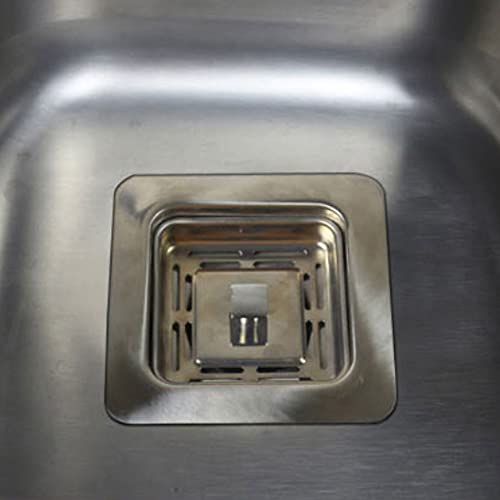 Colador cuadrado para fregadero de cocina acero inoxidable miniatura 5