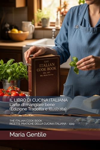IL LIBRO DI CUCINA ITALIANA L'arte di mangiare bene (Edizione Tradotta e Illustrata): THE ITALIAN COOK BOOK - RICETTE PRATICHE DELLA CUCINA ITALIANA - 1919