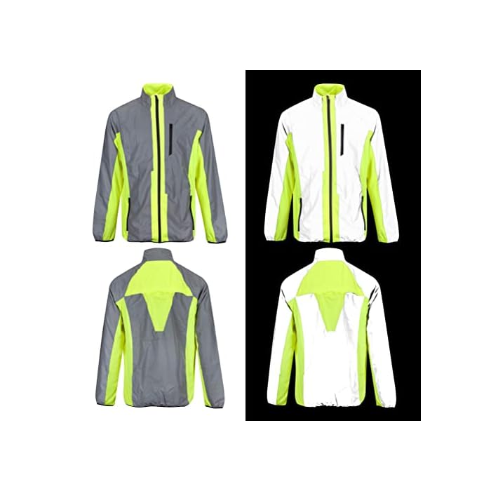 BTR Hi Vis Reflective Cycling & Running Jacket. - Image 4