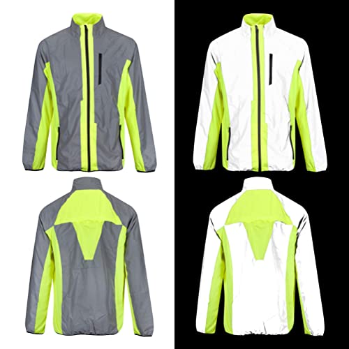 BTR Hi Vis Reflective Cycling & Running Jacket. Fits Men & Women. High Visibility (Hi Viz) & VERY Reflective Outdoor… - Image 4