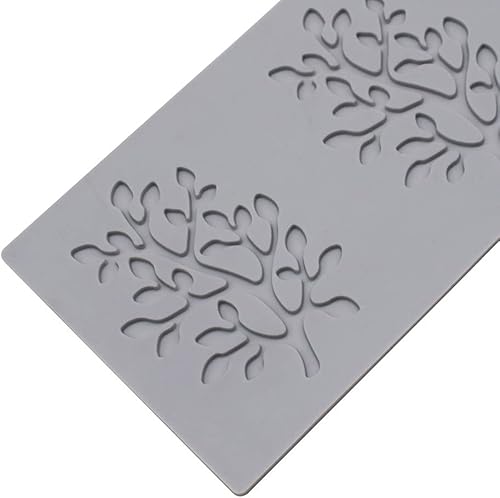 Miniatura 7 de AK ART KITCHENWARE 4 cavidades diseño de hojas de silicona para glaseado de fondant para pasteles, moldes de silicona para hornear, herramientas de