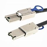 Cablecc 1 M External Mini SAS 4 x SFF - 8088 to SFF 8088データケーブル