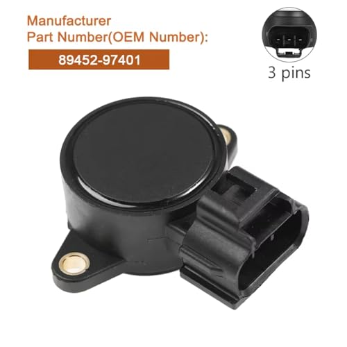 Corps d'accélérateur et commande de papillon de gaz de remplacement OEM référence 8945297401