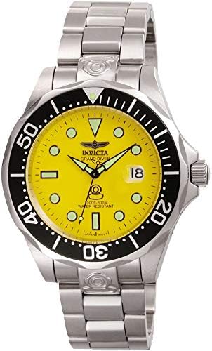 Invicta Grand Diver Męski zegarek automatyczny ze stali nierdzewnej - 47 mm