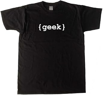 Geek Black T-Shirt