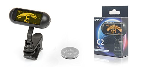 Professioneel stemapparaat/tuner voor gitaar, bas ukelele viool chromatisch met groot display - Image 6