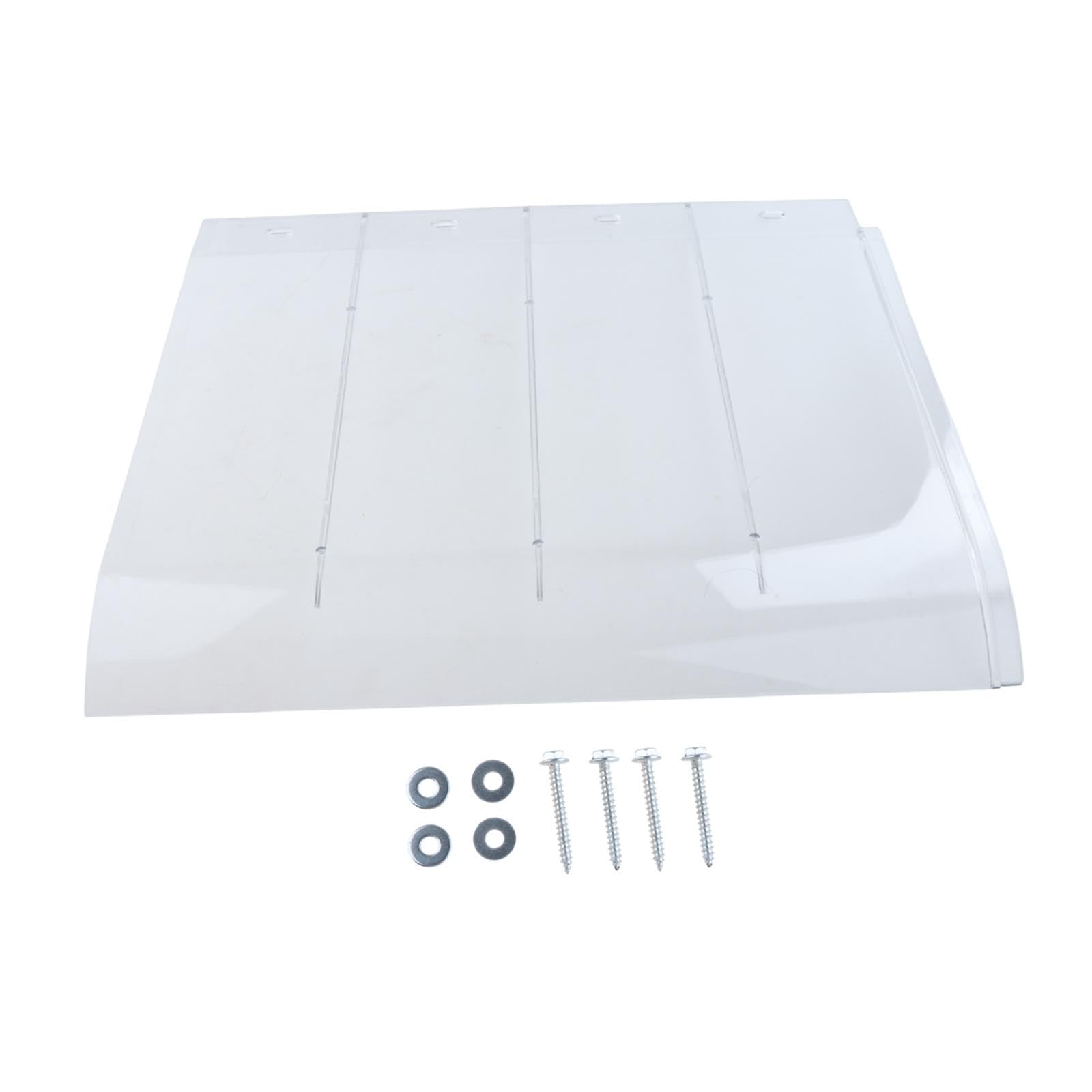 THE STYLE SUTRA Window Door Awning Canopy Clear Front Door Canopy for Terrace Outdoor Garden 50cmx35cm-image-49