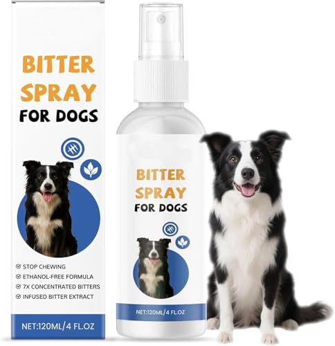 inmyfree Anti Chew Spray for Dogs, Stop Destructive Chewing with Bitter Apple Spray for Dogs, Support in Avoiding Unwanted Chewing on Furniture, Shoes & Belongings, Safe Pet Training Solution