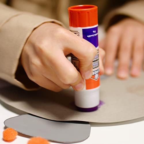 Elmer's Disappearing Purple Glue Sticks | Dries Clear | Great for Schools & Crafting | Washable & Child-Friendly | 6g | 3 Count