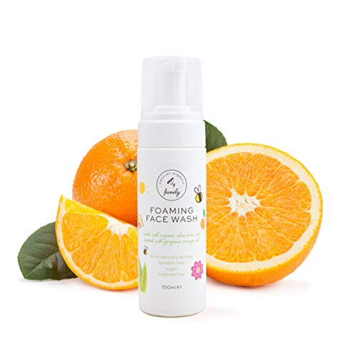Gentle Kids Foaming Face Wash Organic â Natural - Vegan - Sulphate Free â Paraben Free - For Kids and Preteens