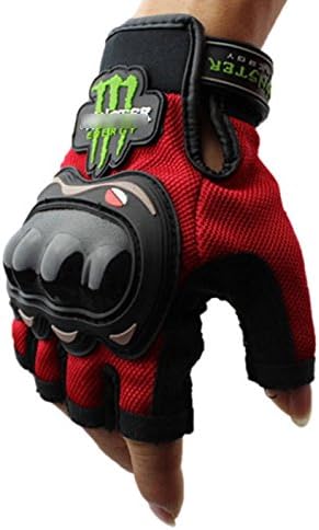 Zappus Men / Women Bicycle Motorcycle Motorbike Riding Cycling Racing Half / Full Finger Gloves Monster Scratch