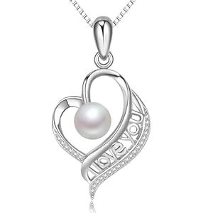 Mothers Day Gifts for Mom -Grandma Mom from Daughter Son, Gifts for Wife Nana Mother Birthday-Christmas Day for Women Her Jewelry Gift, Pearl Necklaces