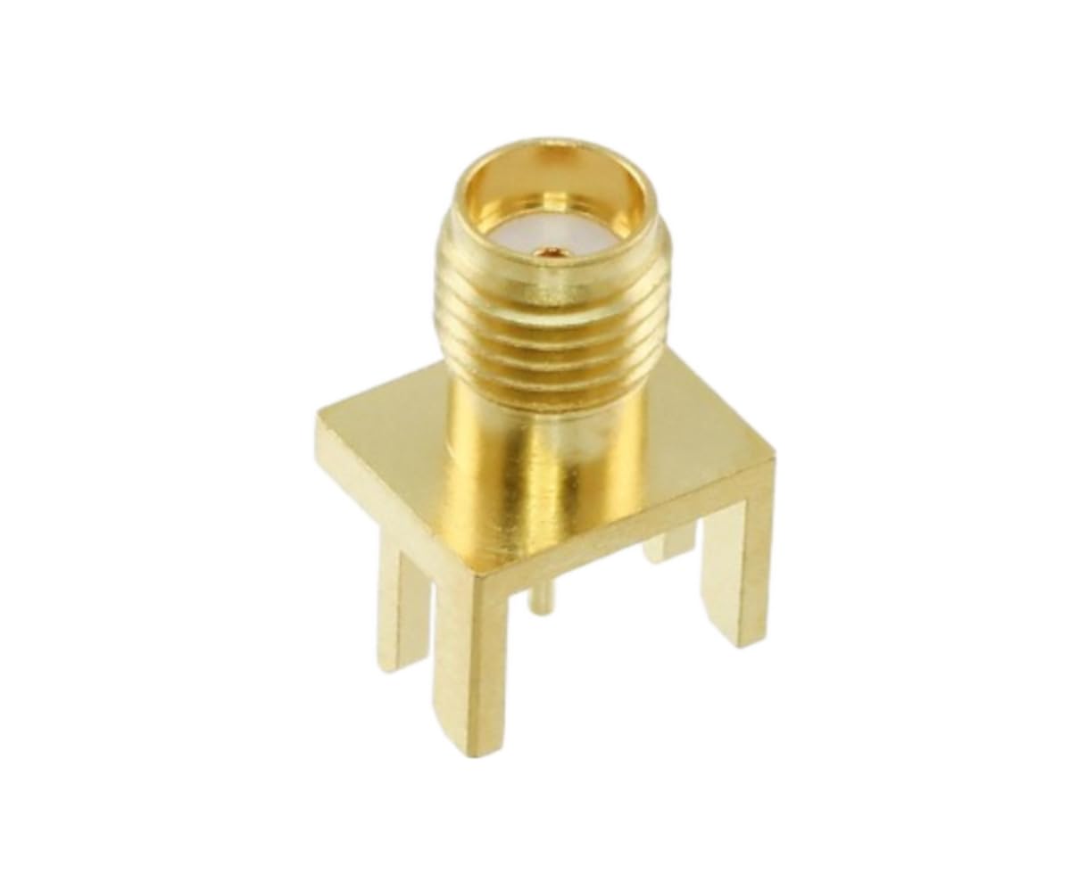 Pack of 4 0732511150 SMA Connector Receptacle, Female Socket 50 Ohms Board Edge, End Launch Solder