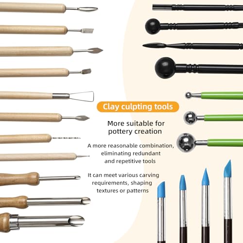 42PCS Clay Sculpting Tools