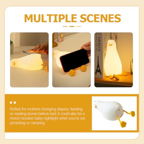 Lámpara de Noche LED de Silicona Recargable para Habitación miniatura 3