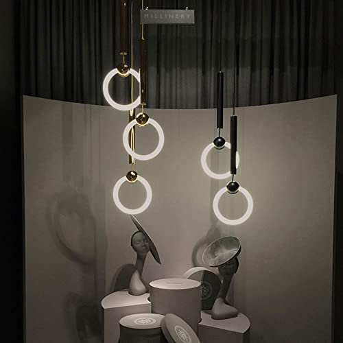 Suspension hauteur réglable en verre pour éclairage de plafond - 3