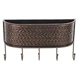 Installation rapide : conçu pour une installation facile, ce porte-clés mural permet une mise en place rapide, apportant praticité et rangement à la maison. porte-clés mural en métal