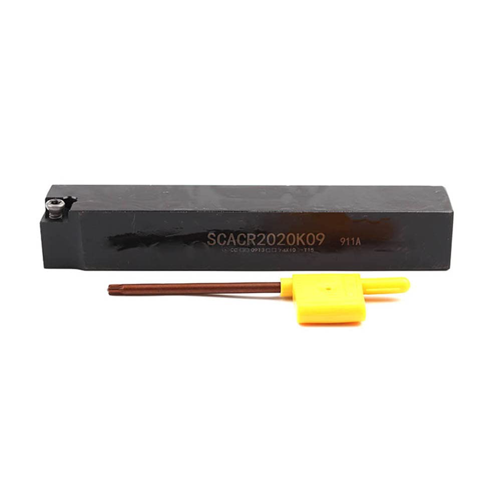 1pc SCACR0808 SCACR1010H06 External Turning Tool CNC Lathe Tools SCACR1212 SCACR1616H09 Tool Holder SCACR2020K09 Turning Tool(SCACR1212H09)