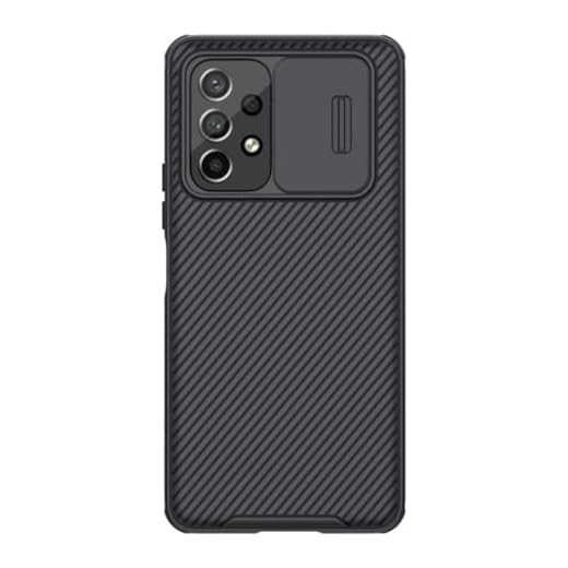 Nillkin Capa traseira CamShield Pro com proteção de câmera deslizante para Samsung Galaxy A53 5G - Preto