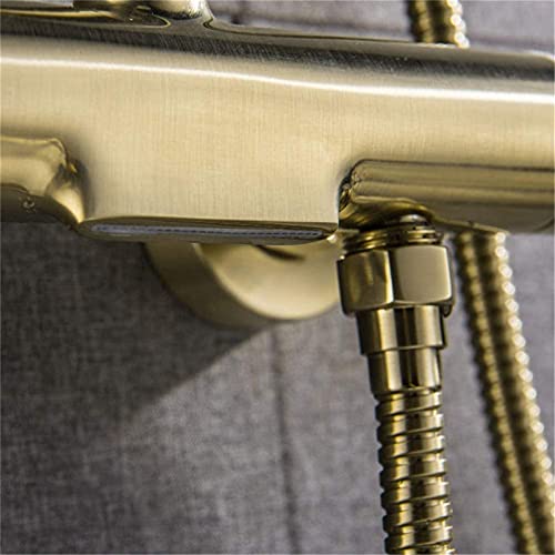 Pack douche murale pour rénovation avec grand pommeau et flexible - 7