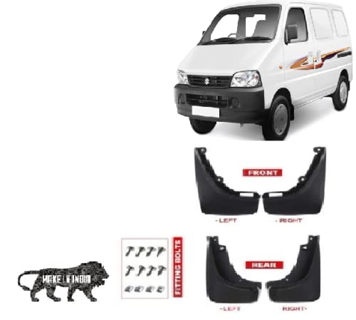 AutoMoto O.E Quality Cup Type Mud Flaps Splash Guards Rear for Maruti Suzuki Eeco All Models (Set for 2)-image-37