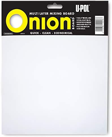 U-Pol Products 0737 Onion Board Multilayered Mixing Palette