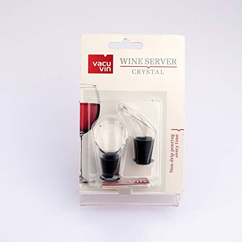 Vacuvin - Tapón Decantador para Vino - Juego de 2, Modelos Surtidos - imagen 7