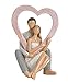 Produktbild Figur Liebespaar mit Herz aus Poly, bunt 13x23x7cm