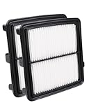 Forccord 2-Pack Engine Air Filter Fits for Honda Fit 1.5L 2009 2010 2011 2012 2013 2014 Air Filter