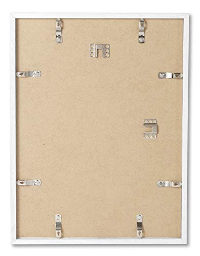 (20X20 In | 51X51 Cm) White Solid Oak Wood Picture Frame Poster Frame Wall Photo Frame #TOP1