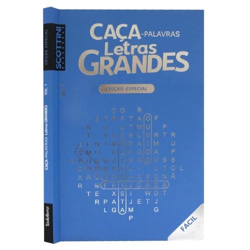 Scottini touch: Caça-palavras Letras Grandes Fácil V1: