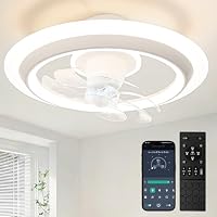 Amazon.co.jp : ATOPSUN シーリングファンライト led 導光板 3D立体