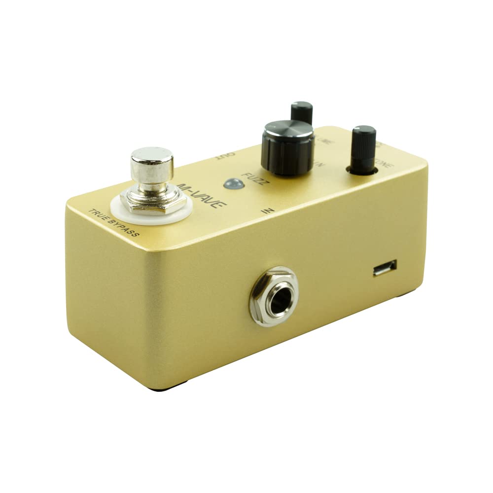 Pédale de guitare M-Vave Fuzz - Effet fuzz Hendrix-esque des années 60 dans une simple pédale