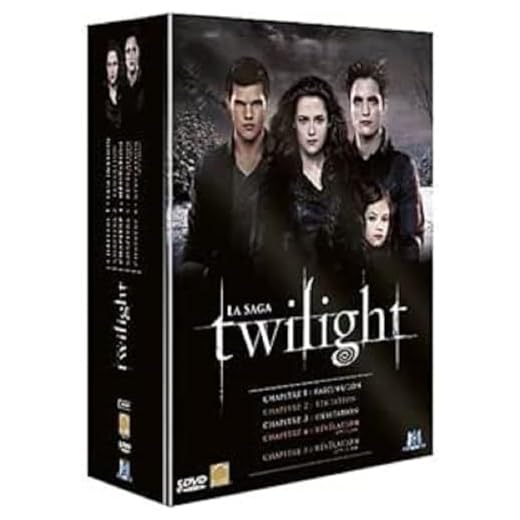 Twilight, La Saga - L'intégrale des 5 Films - Coffret DVD