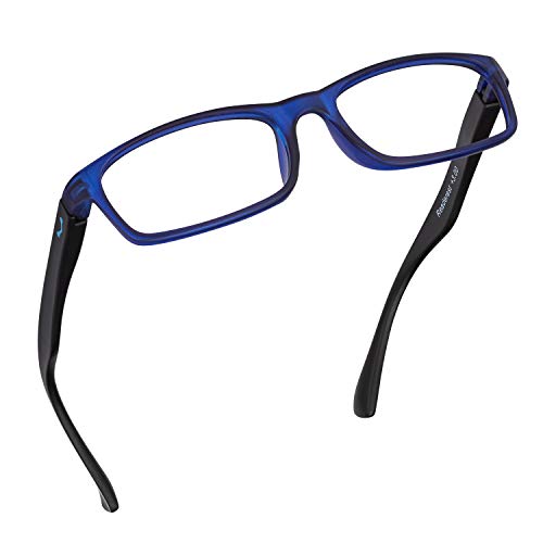 Readerest Blue Light Blocking Reading Glasses (Blue/Black, 1.50 Magnification) Computer Glasses, Fashionable For Men And Women, Anti Glare, Anti Eyestrain, Uv Protection #TOP13
