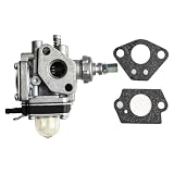Micpointik Carburatore con guarnizione per Kawasaki TH43 TH43F TH48 FZ400 FZ500 per decespugliatore MOTORSENSE decespugliatore di ricambio