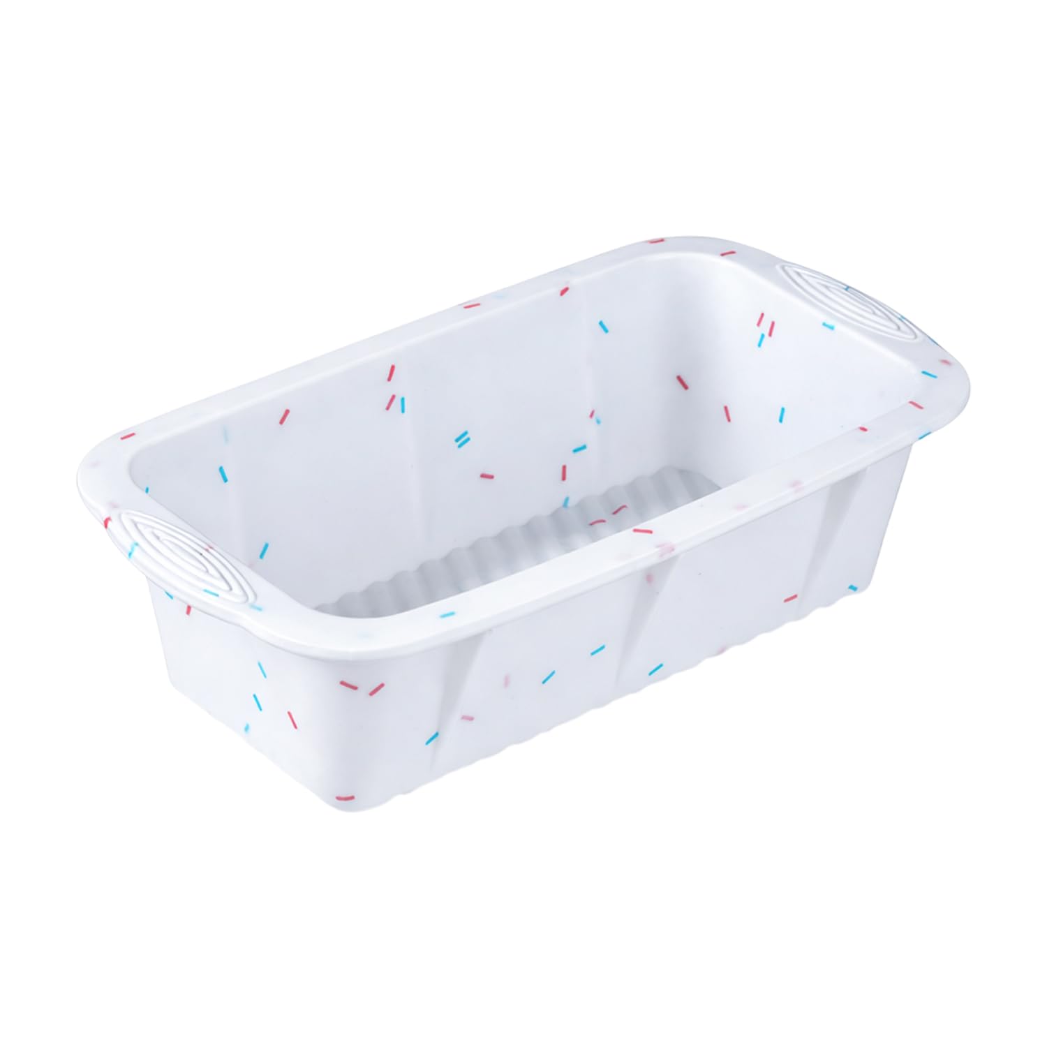 MOMISY Silicone Bread & Loaf Pan Mould | Fruit Cake, Pastry Making Pan | Baking Mould Rectangle (White)-image-38