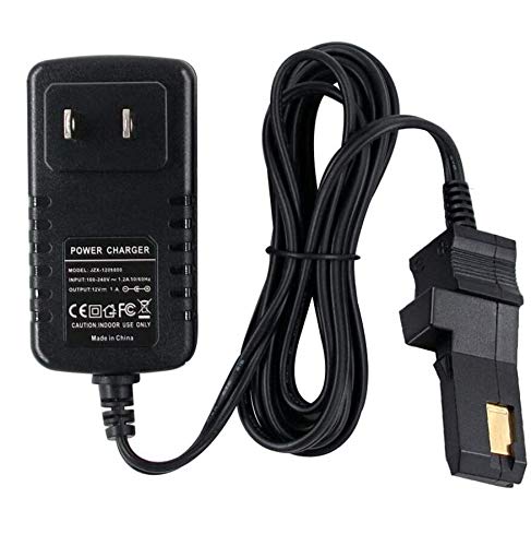 12V Charger for Power Wheels Fisher-Price Gray Battery, and for Orange Top Battery