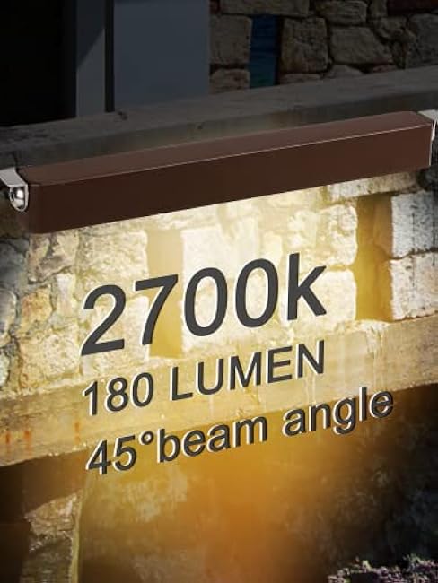 SMY Lighting 4Pack 7 Inch 2.5W LED Hardscape Lighting Retaining Wall Lights, IP68 Waterproof 12V-36V Low Voltage AC/DC Soft White 2700K Hardscape Paver Light Outdoor Step Lights 40,000 Hours Lifespan