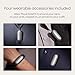 Plaud NotePin S AI Voice Recorder, Wearable AI Notetaker, AI Transcribe & Summarize, Support 112 Languages, 64GB Memory, Audio Recorder for Meetings Interviews with 4 Accessories, Silver