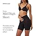 SPANX SPANXsculpt Power Series Mid-Thigh Short - Core Shapewear - Lightweight, All-Day Shaping & Support - No Panty Lines - Very Black - X-Large