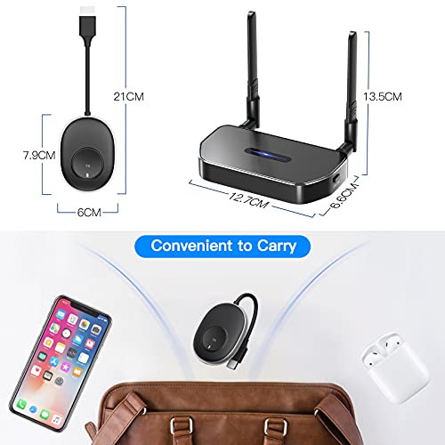 Transmisor y receptor HDMI inalámbrico para señales de tablet y PC 7