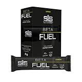 Science in Sport Beta Fuel Riegel, 45g Kohlenhydrate, praktisch weicher Kauriegel für unterwegs, doppelte Energiequelle für Ausdauersportler, vegan, 6er Packung mit 60g Riegel, Zitronen Geschmack