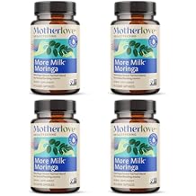 Motherlove More Milk Moringa 180 Liquid caps Moringa-Based Lactation Supplement to Support Breast Milk SupplyNon-GMO, Organic Herbs, Vegan, Kosher