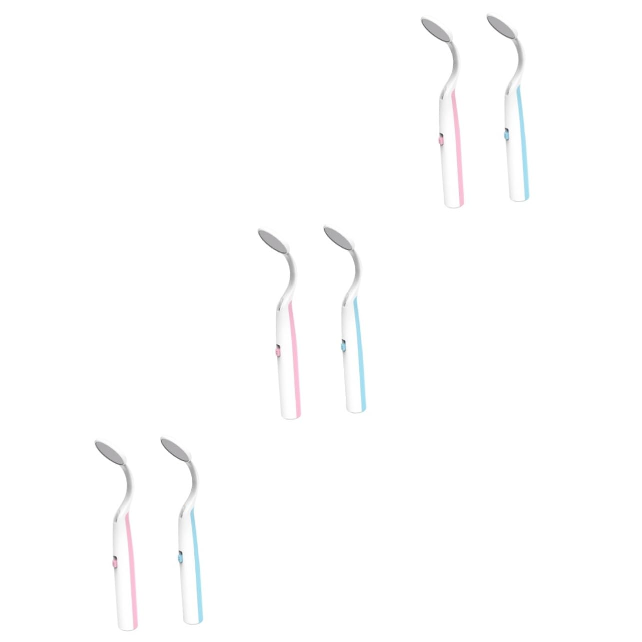 Healvian 6 Pz specchio dei denti illuminato specchio orale LED dentista specchietto boccale strumento anti nebbia specchio portato attrezzo specchio della bocca